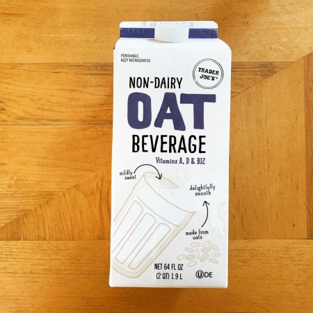 oat milk from trader joes
