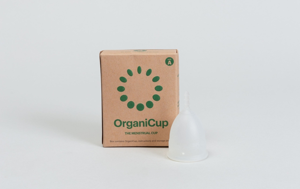 organiCup menstrual cup- sustainable period products