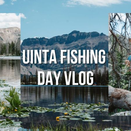 fly fishing at Ruth lake in the uinta mountains, utah - day vlog
