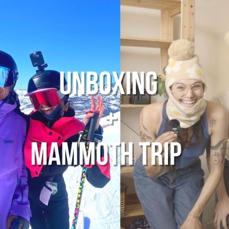 unboxing and ski vlog to mammoth mountain