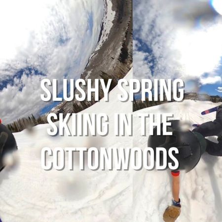 slushy spring ski days in the cottonwoods at snowbird, alta, brighton and solitude