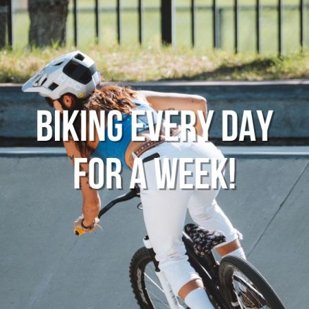 biking every day for a week - nacforadventure vlog